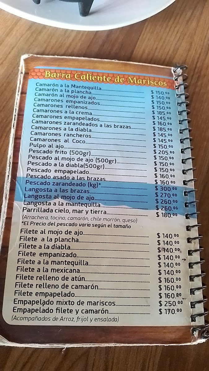 Restaurant 59 Menu - Image 1