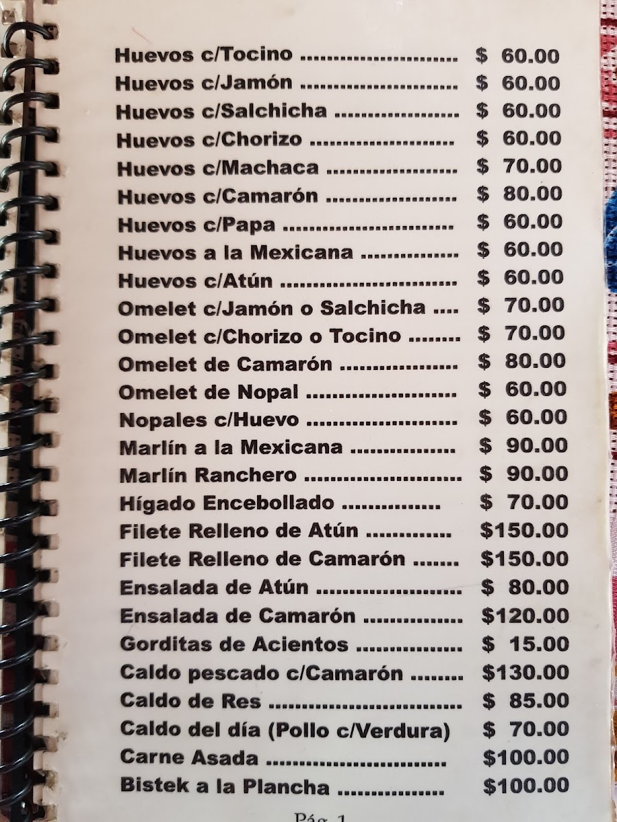 Restaurant 59 Menu - Image 2